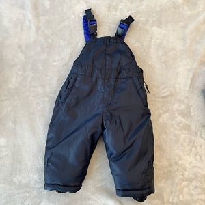 Baby navy blue snow suit